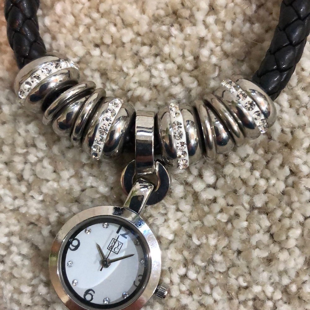 NY&CO black Braided Bracelet